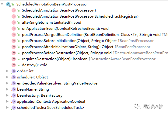 ScheduledAnnotationBeanPostProcessor